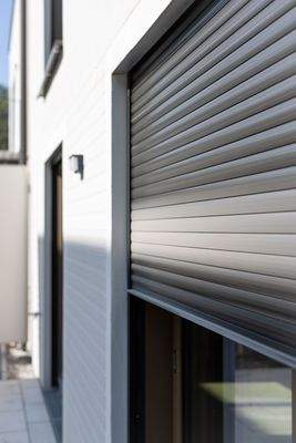Detailaufnahme Rollladen