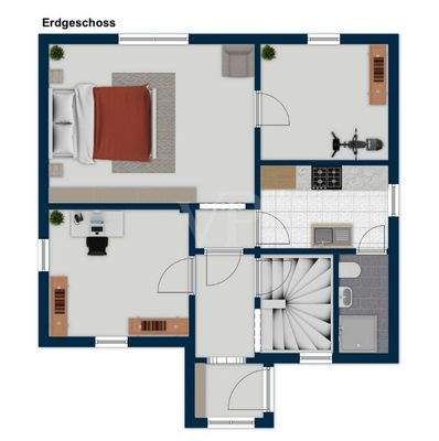 Grundriss Erdgeschoss 