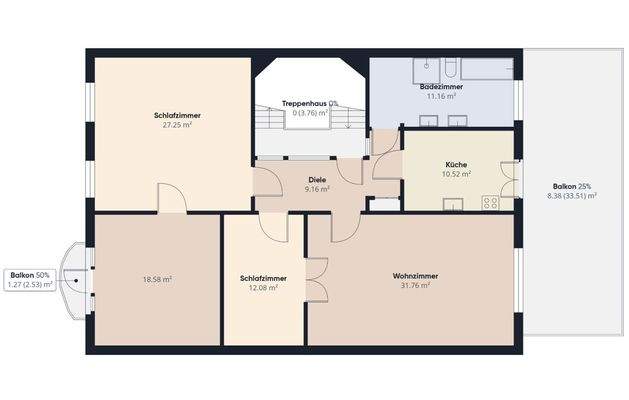 S&P | Grundriss 2. Obergeschoss