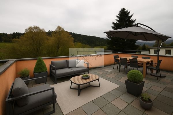 Terrassen Visualisierung