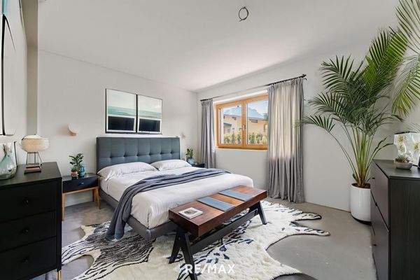 Virtual Staging Schlafzimmer Variante 1