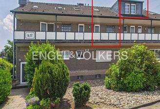 Straßenansicht mit eingezeichneter Wohnung