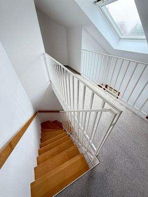 Treppe in den oberen Bereich