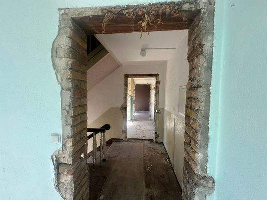 Innenansicht/Blick in den Hausflur