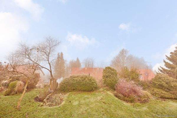 Blick auf den Garten