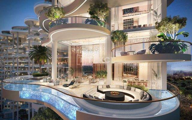 Burj Khalifa View Apartments with Private Pool in Dubai