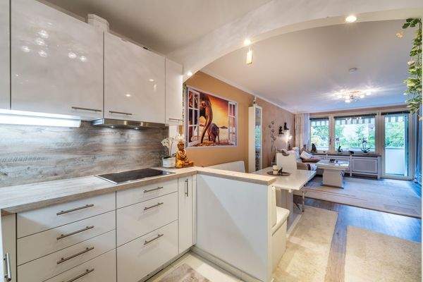 Küche - Wohnbereich