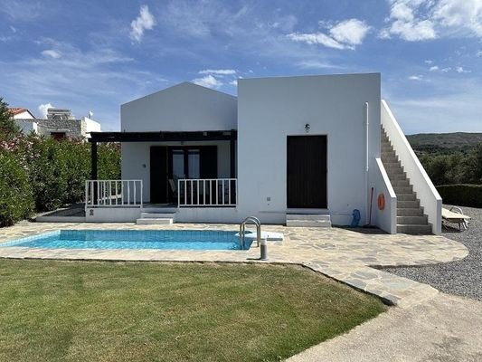 Kreta, Kirianna: Elegantes Haus mit Meerblick zu verkaufen