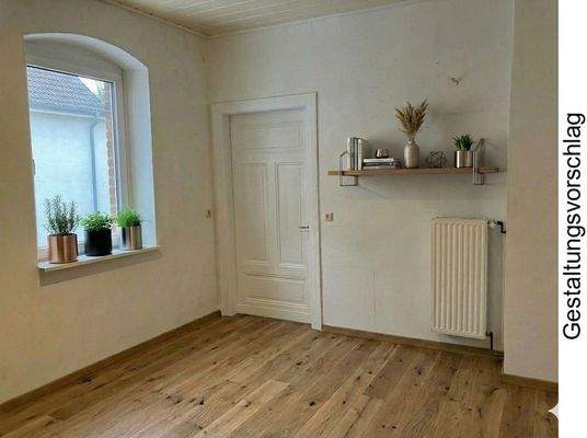 GESTALTUNGSVORSCHLAG - KÜCHE RICHTUNG ESSZIMMER