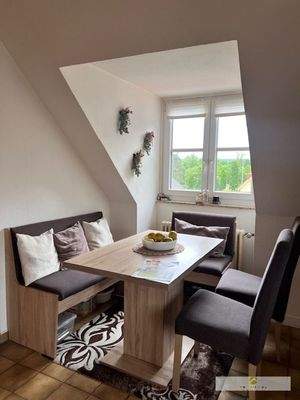 Gemütlicher Sitzplatz in der Küche