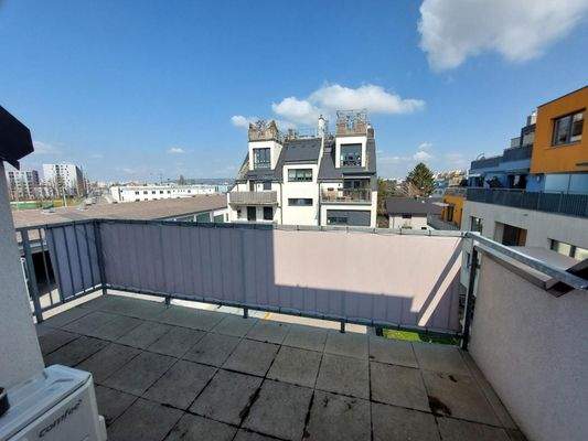 Terrasse Blickrichtung Norden