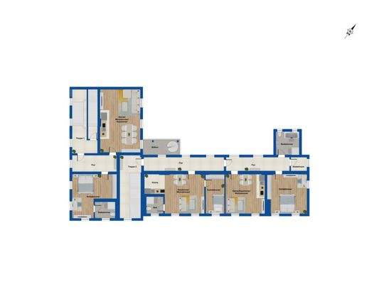 Grundriss - 1. Obergeschoss