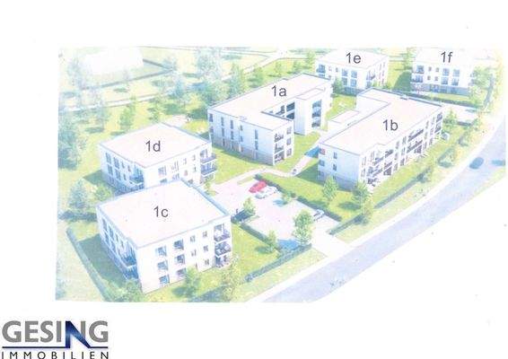 Lageplan - Wohnung in Haus F