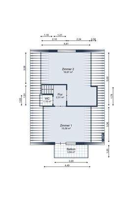 Grundriss Dachgeschoss