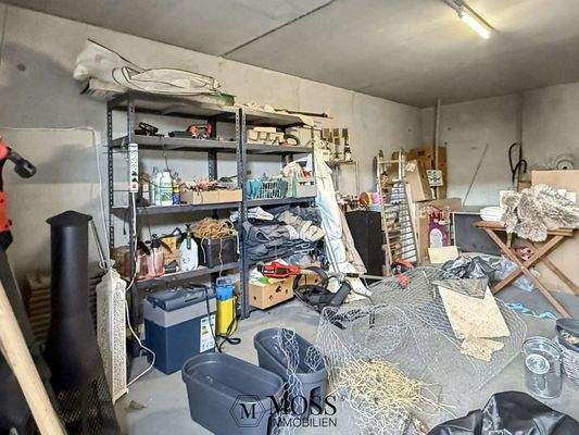 Abstellraum für Gartengeräte