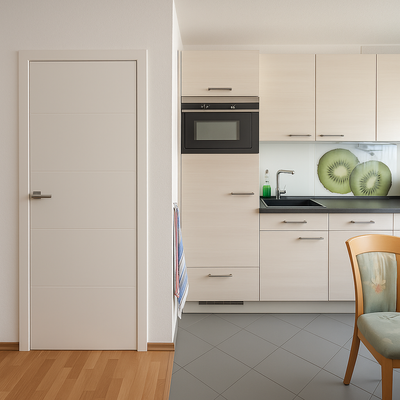 Einbauküche mit Abstellraum