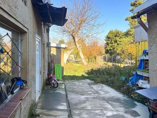 Freundlicher Gartenzugang