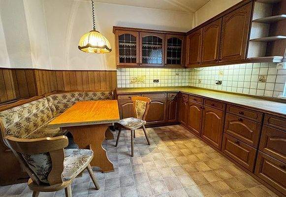 die großzügige Küche