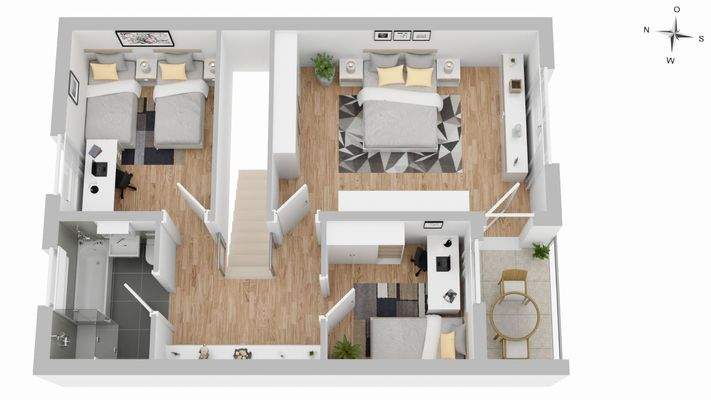 Grundriss - Obergeschoss