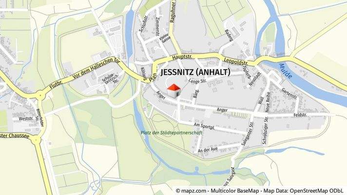 Geolyzer Kartenausschnitt