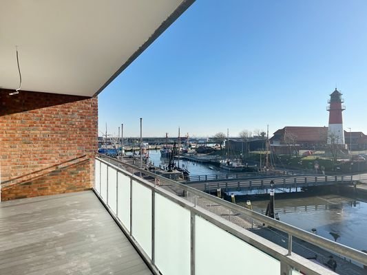 Balkonaussicht Februar 2025