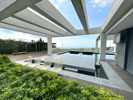 Thessaloniki - Atemberaubende Luxusvilla mit Meerb