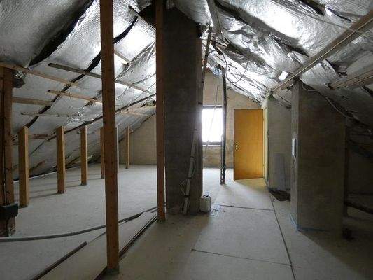 Isoliertes Dachgeschoss