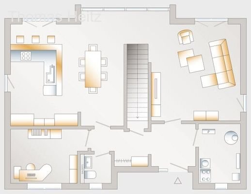 Grundriss Erdgeschoss variabel