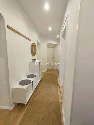 Flur Ansicht von Wohnungstür aus