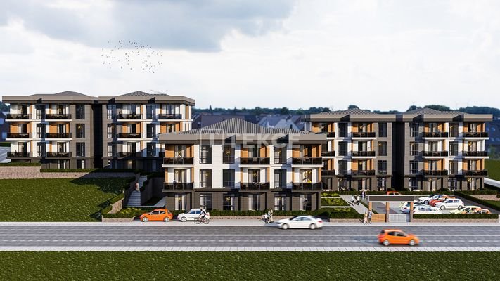 Apartments with Modern Living Spaces in Merkez Yalova