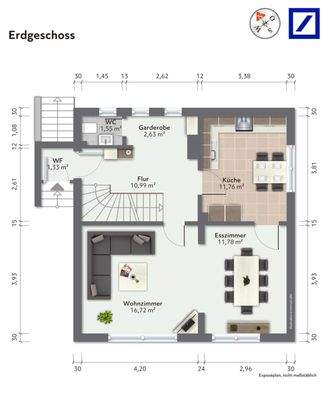 Grundriss Erdgeschoss