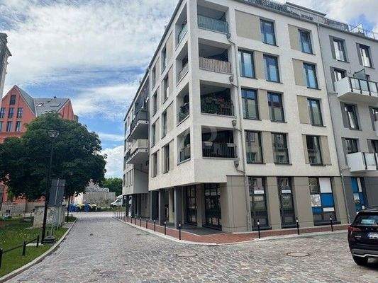 verkehrsberuhigter Straßenzug