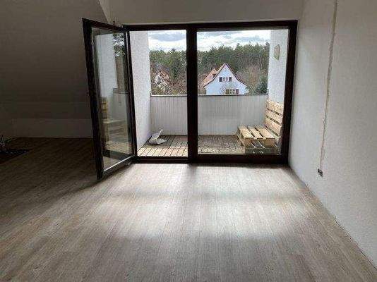 Wohnzimmer mit Dachloggia