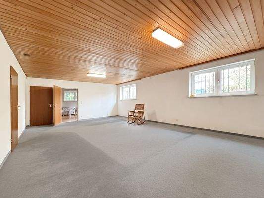 Souterrain Wohn- und Schlafraum