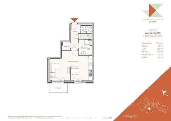 Grundrissskizze 2. OG