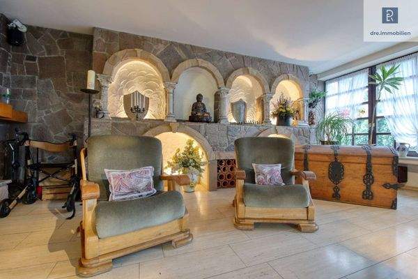 Hinterer Wohnbereich