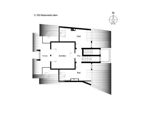 3. OG Maisonette-Wohnung oben