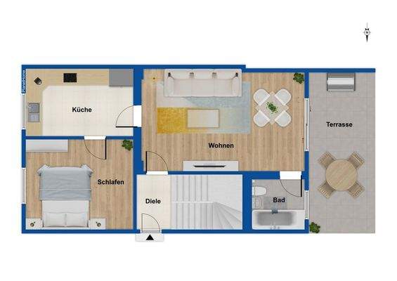 Grundriss Erdgeschoss