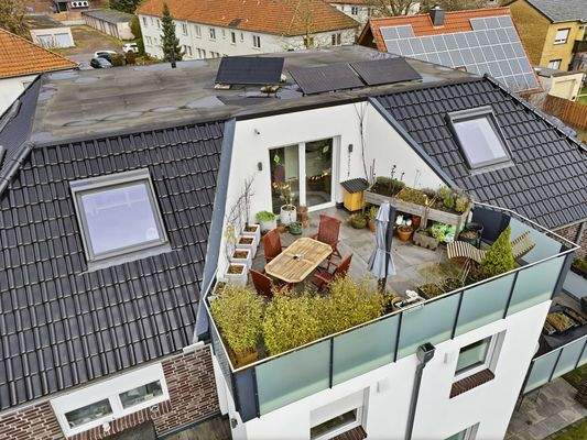 Dachterrasse + Balkonkraftwerk