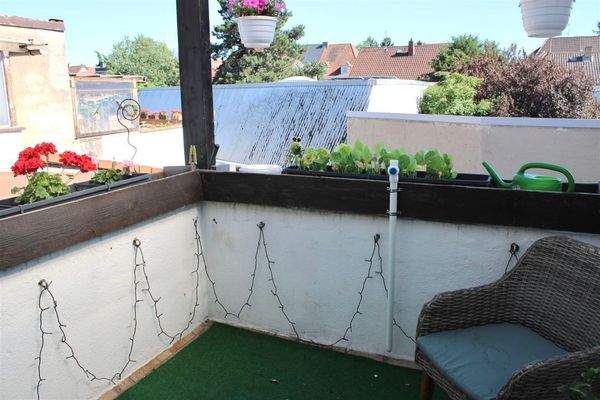 Balkon vom Schlafzimmer