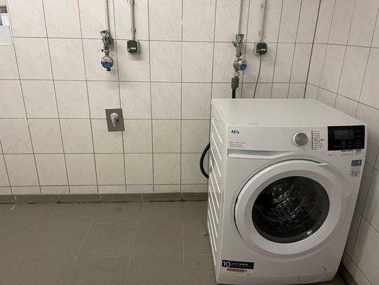 Platz für die Waschmaschine