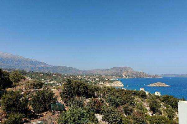 Kreta, Plaka: Erstklassige Entwicklungsmöglichkeit mit Meerblick zu verkaufen