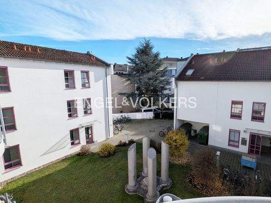 Blick in den Innenhof