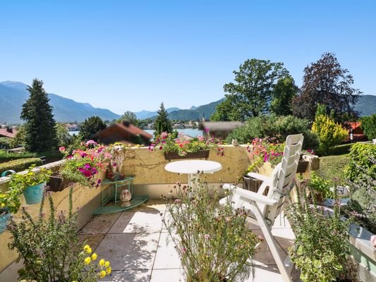 Terrasse mit Seeblick