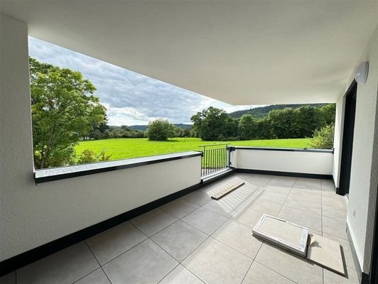 überdachte Terrasse