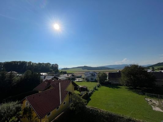 Ausblick von der Dachterrasse