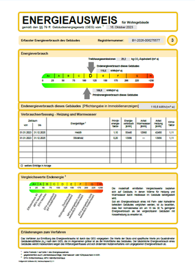 Energieausweis Seite 2