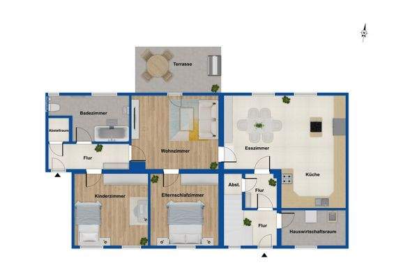 Grundriss Erdgeschoss