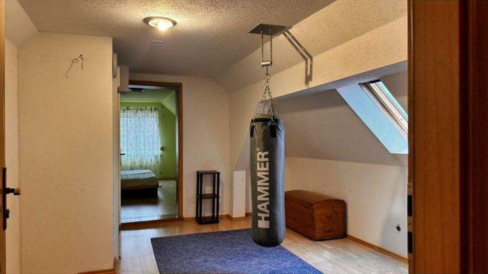 Arbweitszimmer im DG