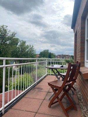 Balkon in Südostausrichtung